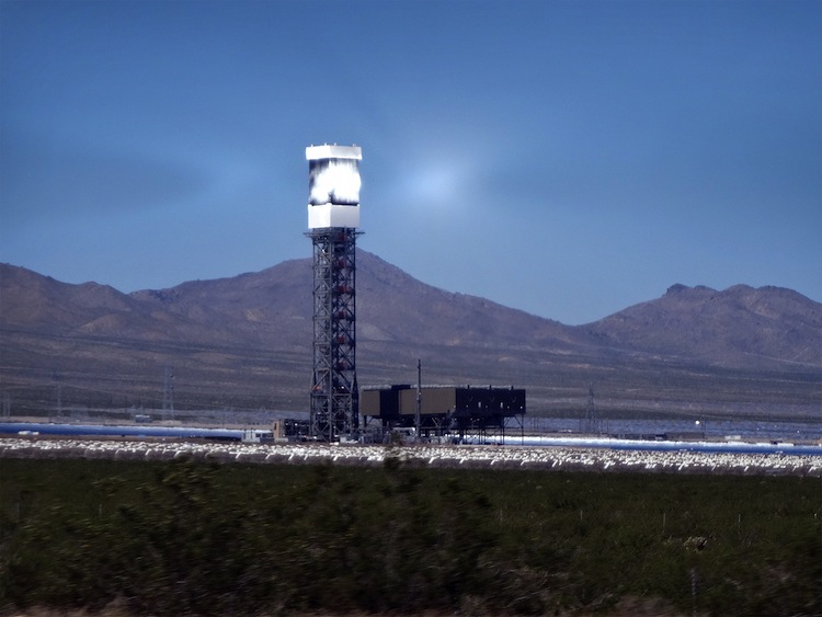 Ivanpah Solar Facility, California.